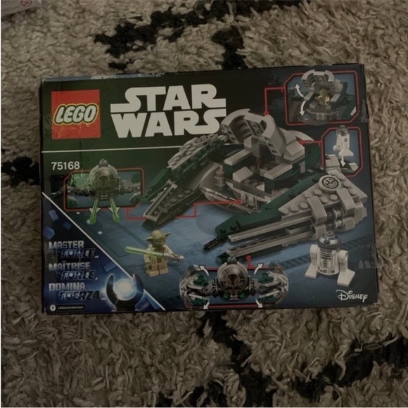 LEGO Star Wars Yoda's Jedi Starfighter - Green and Gray - Picture 2 of 2